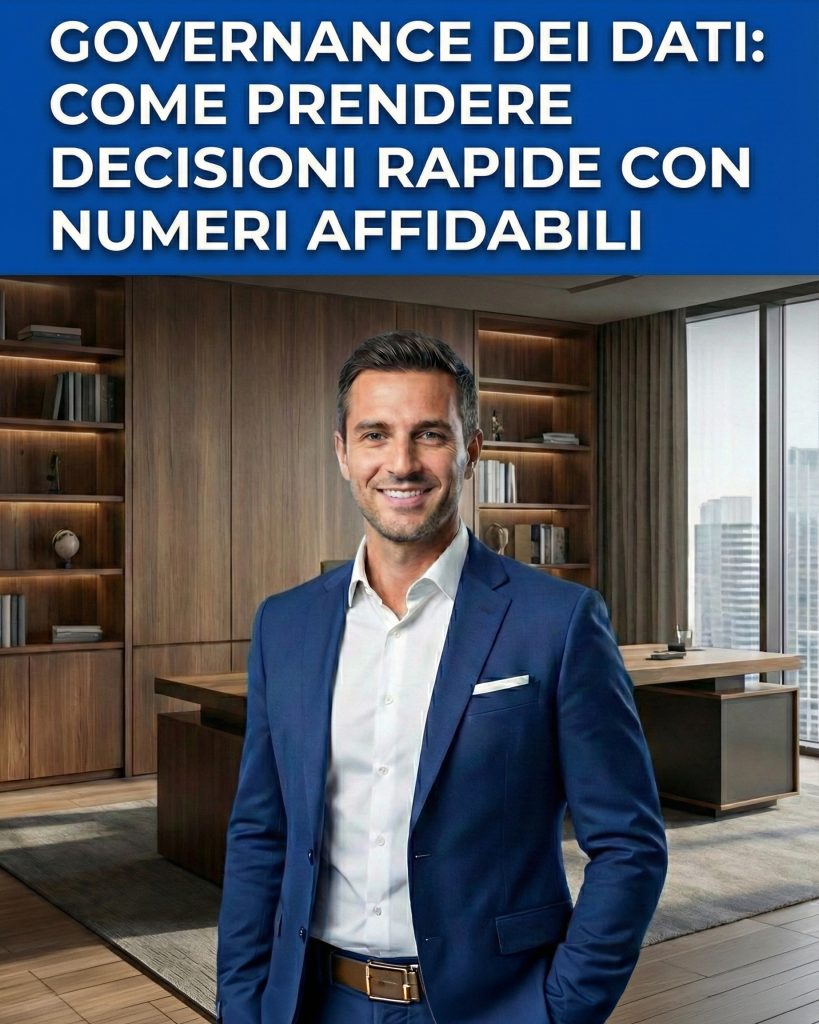 governance dei dati come prendere decisioni rapide con numeri affidabili